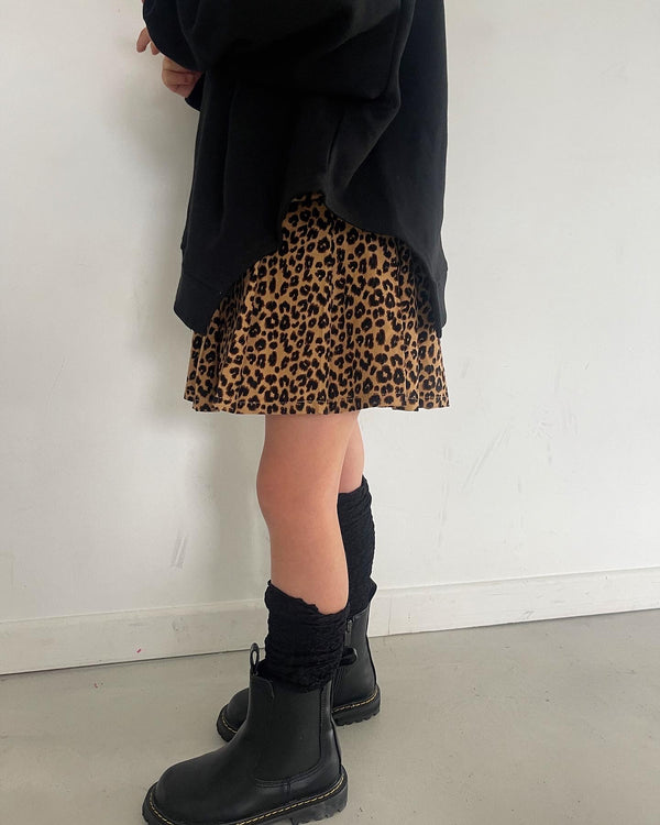 Jupe Autumn léopard