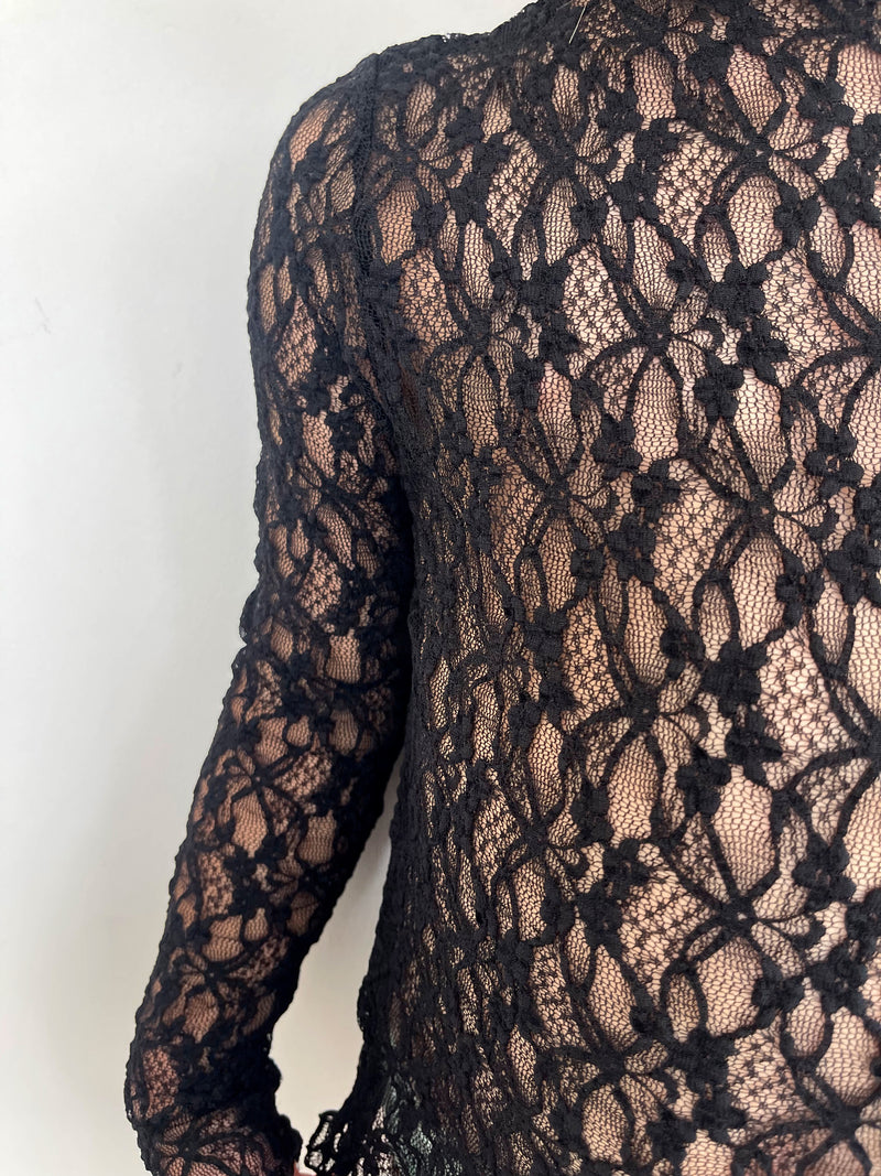 Tee Free lace noir
