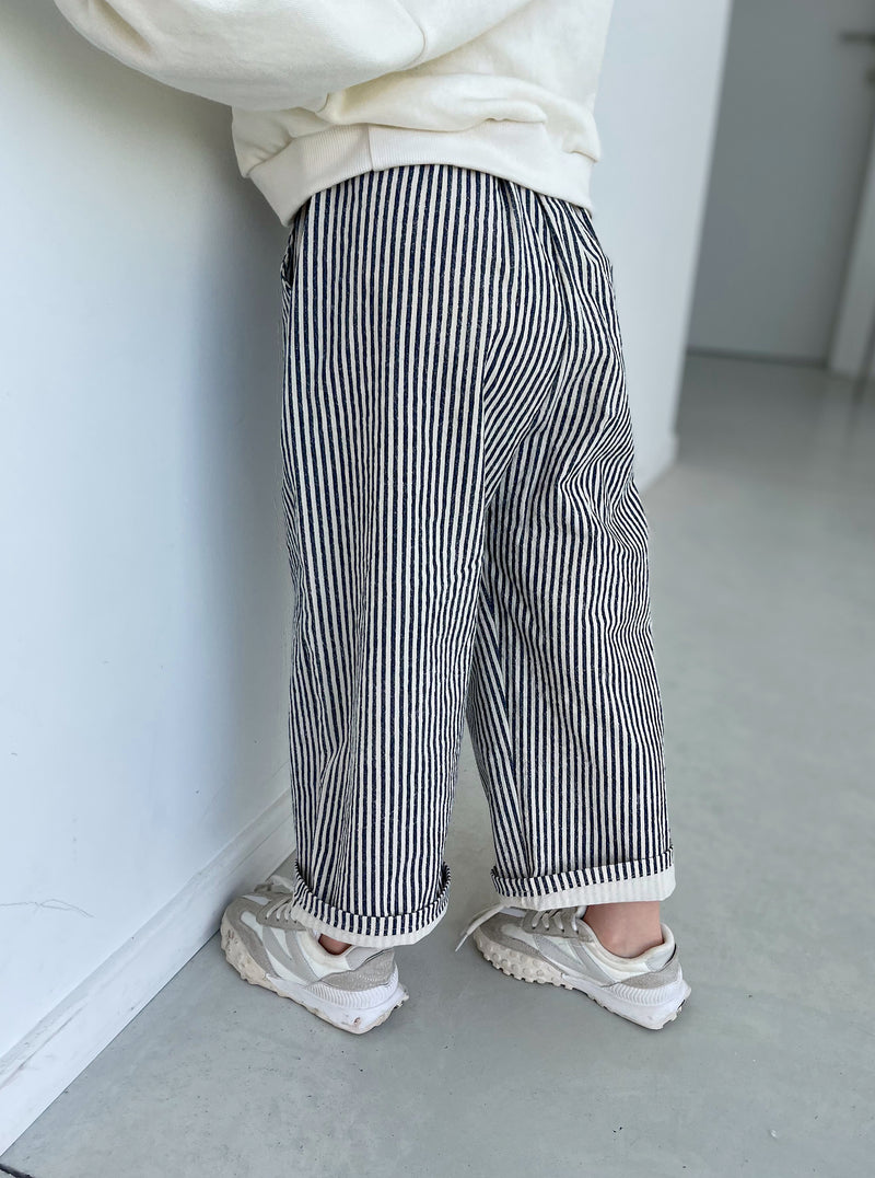 Pantalon Wide Stripes