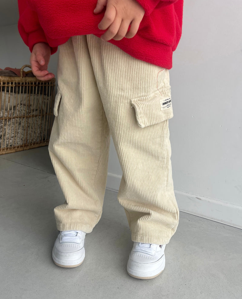 Pantalon Cargo Rib