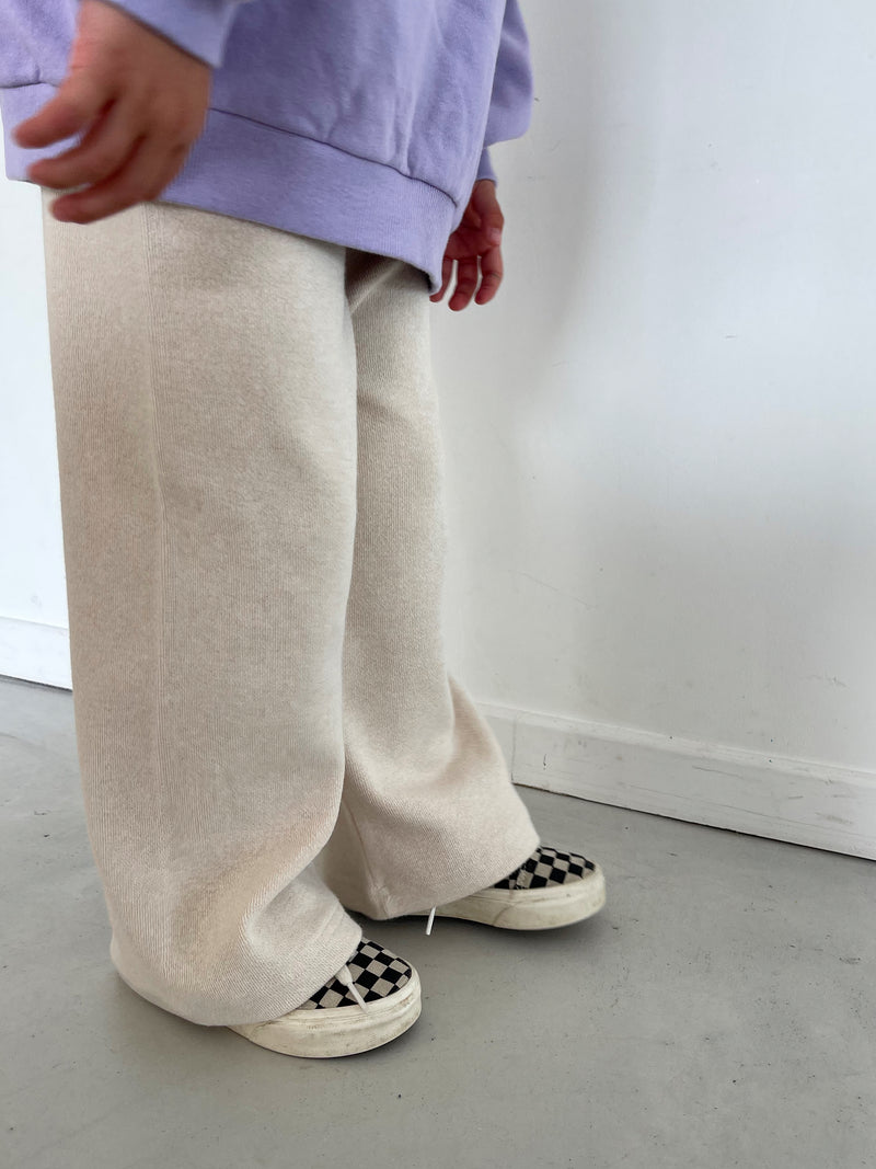 Pantalon Wide beige