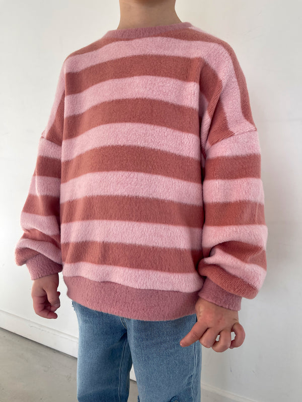 ST pink sweater