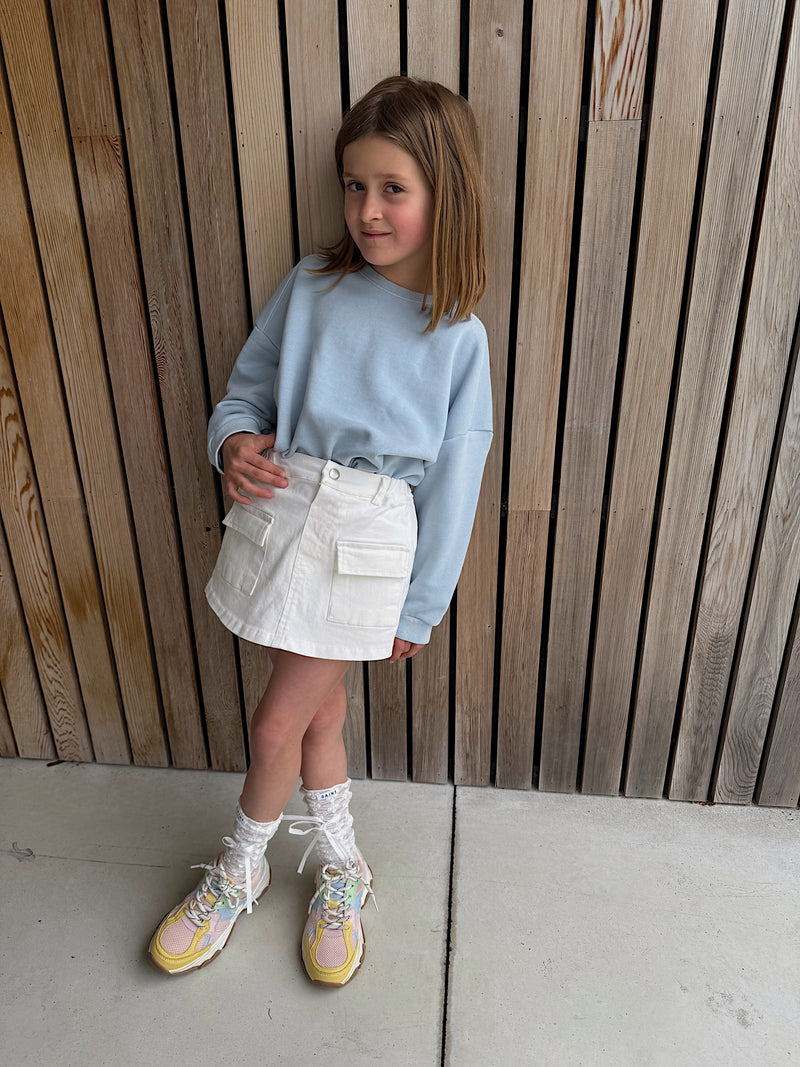 Jupe/short pocket blanc
