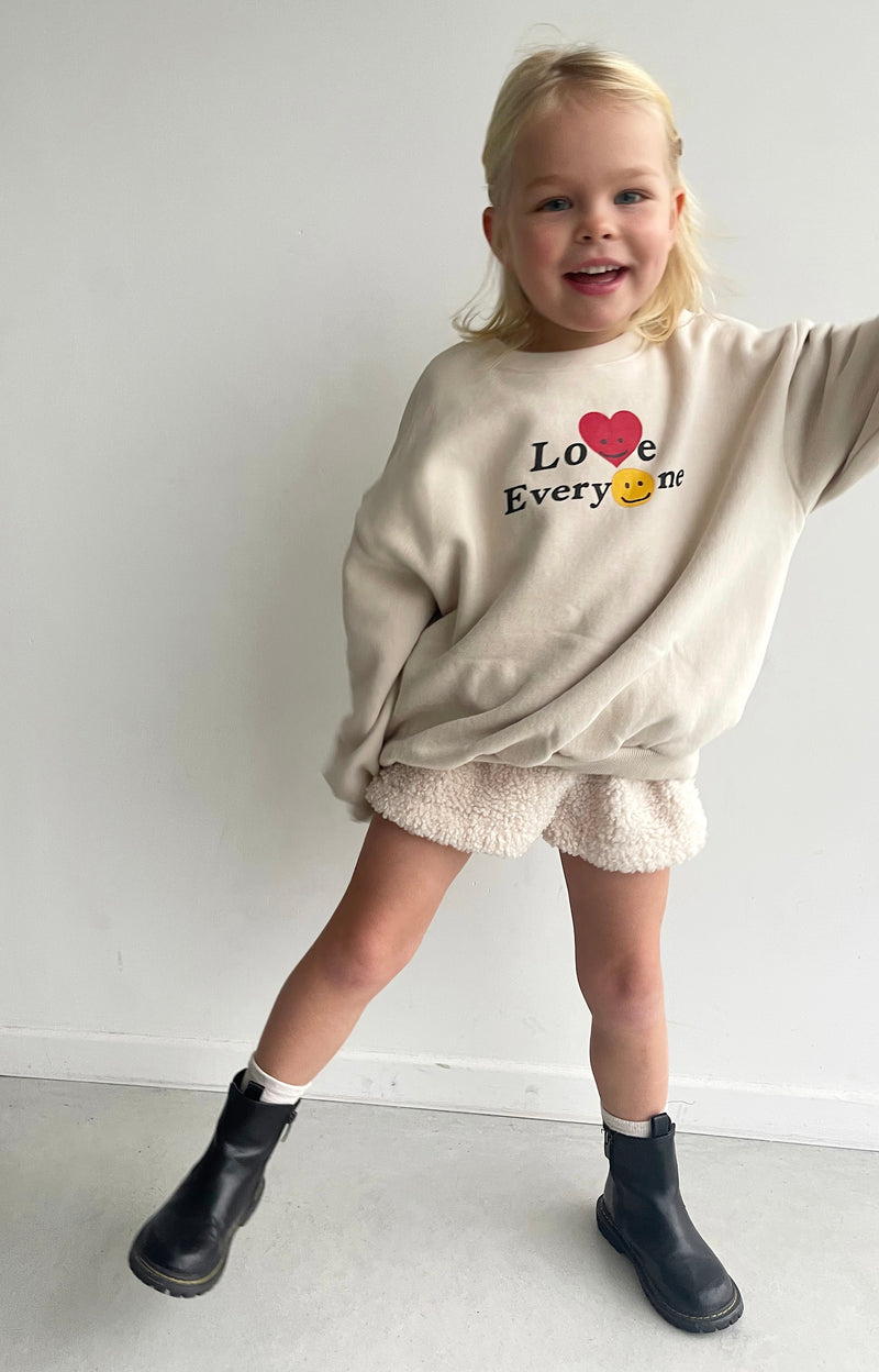 Sweat Heart Smiley beige