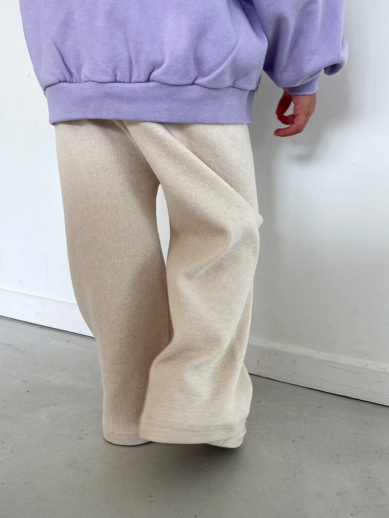 Pantalon Wide beige