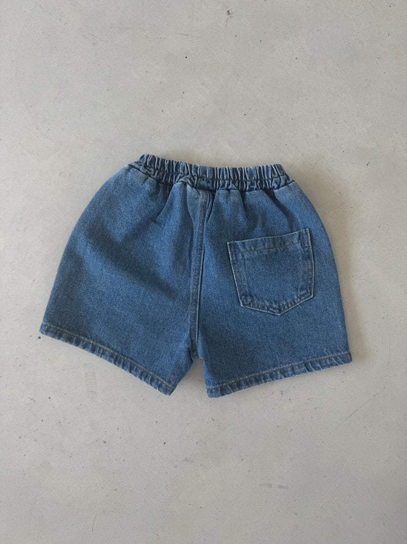 Short blue Denim