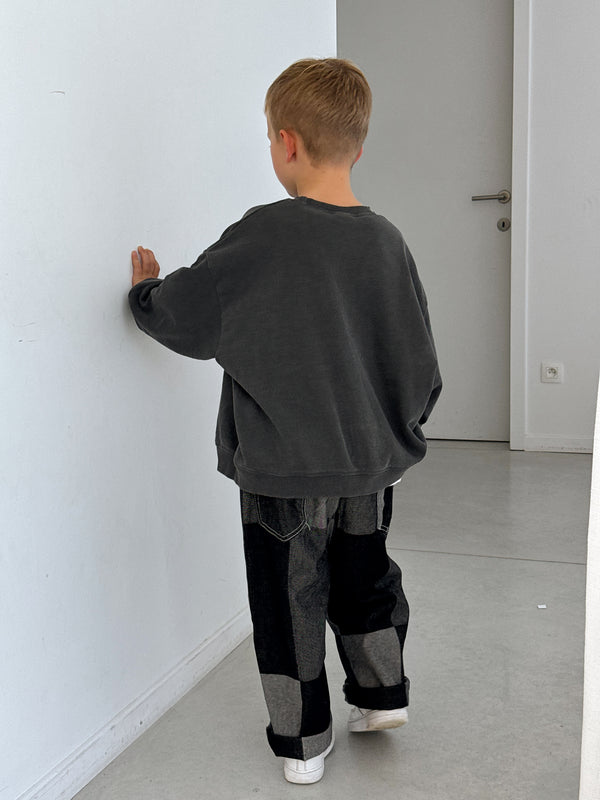 Jacquard jeans