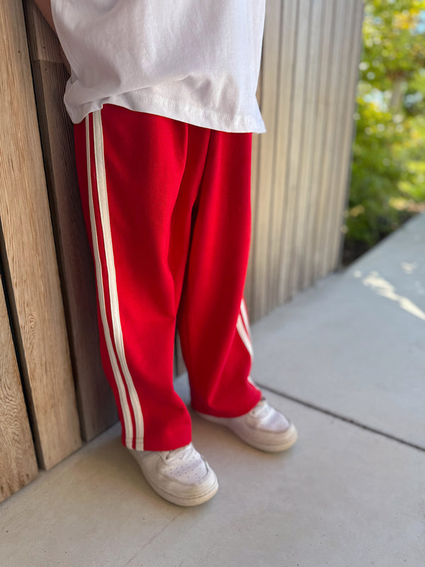 Pantalon two lines red