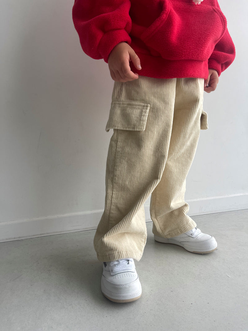 Pantalon Cargo Rib