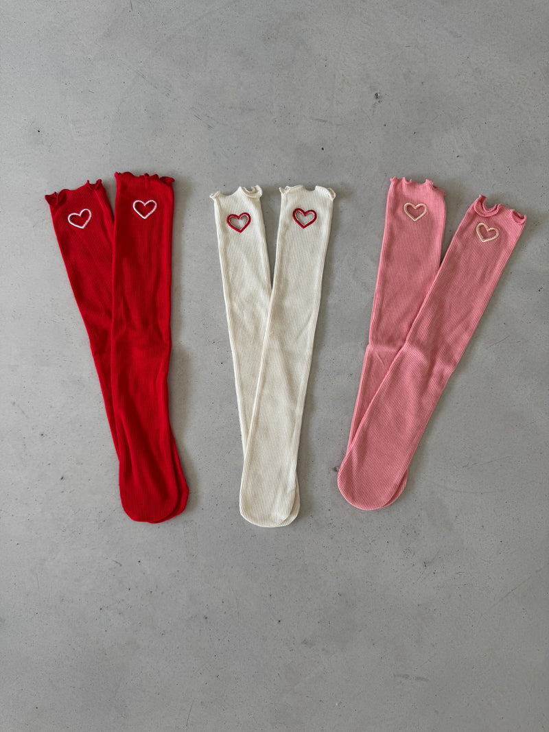 Chaussettes Heart Punching