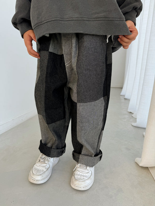Jacquard jeans