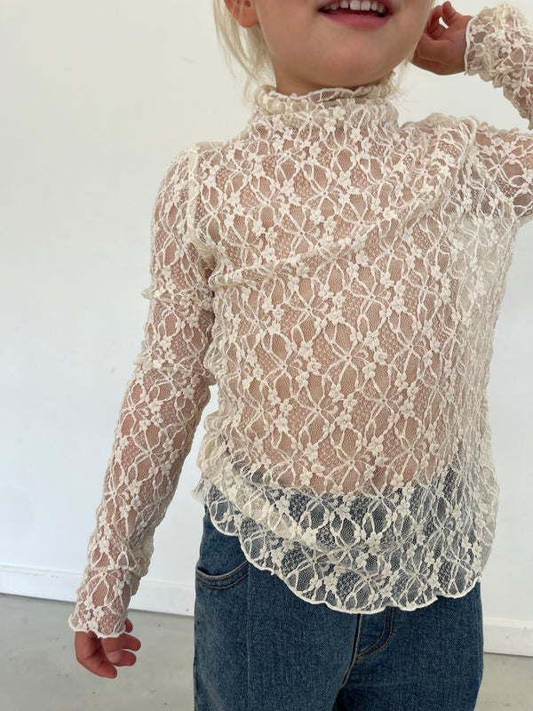 Tee Free lace écru