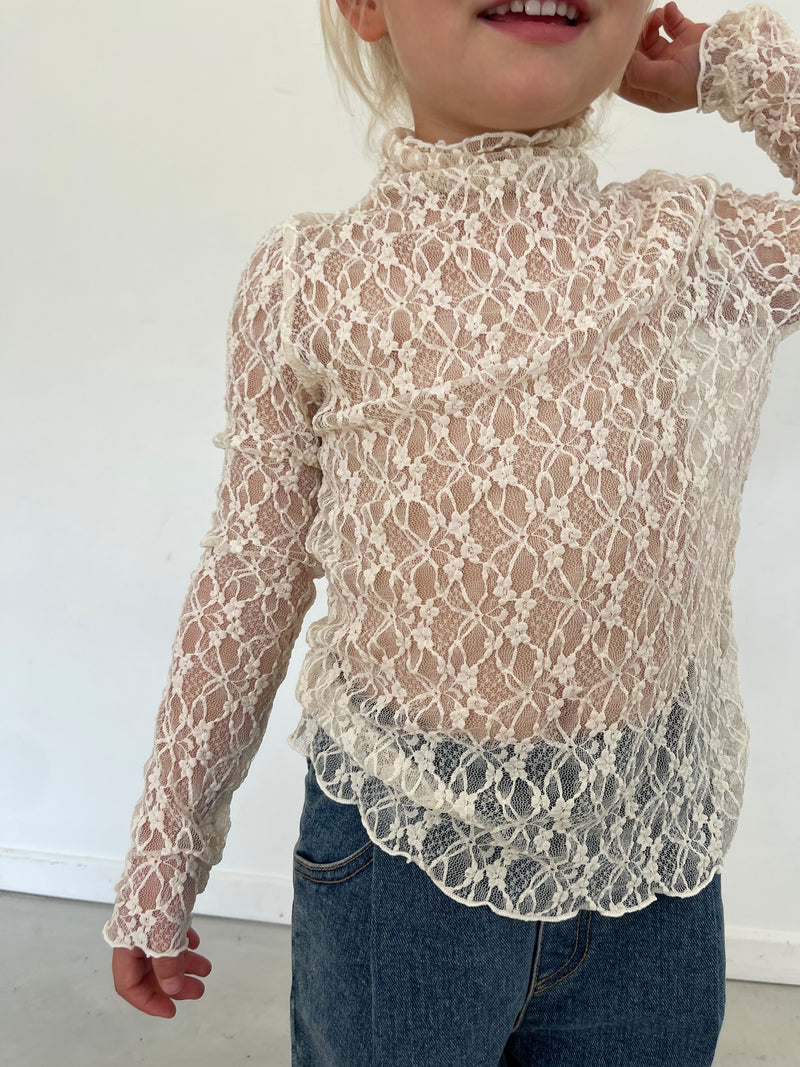 Tee Free lace écru