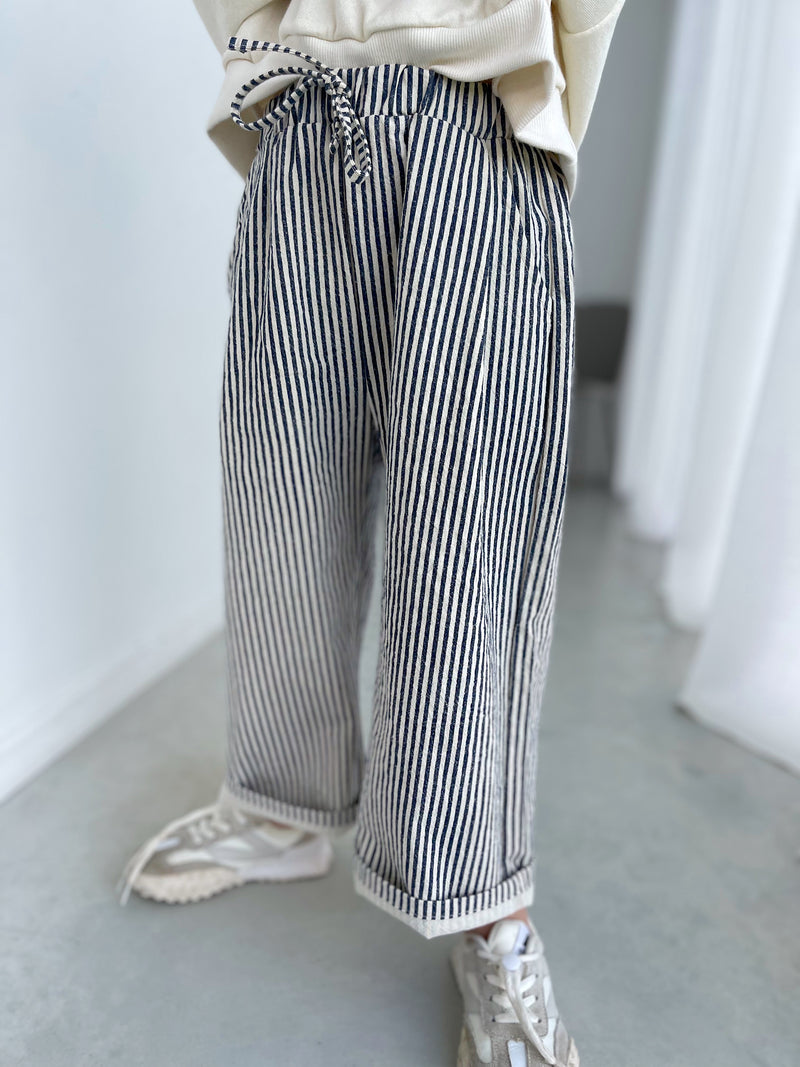 Pantalon Wide Stripes