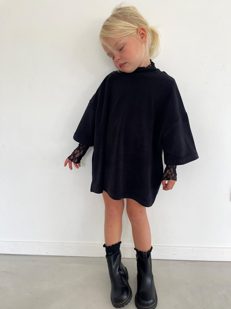 Tee Free lace noir