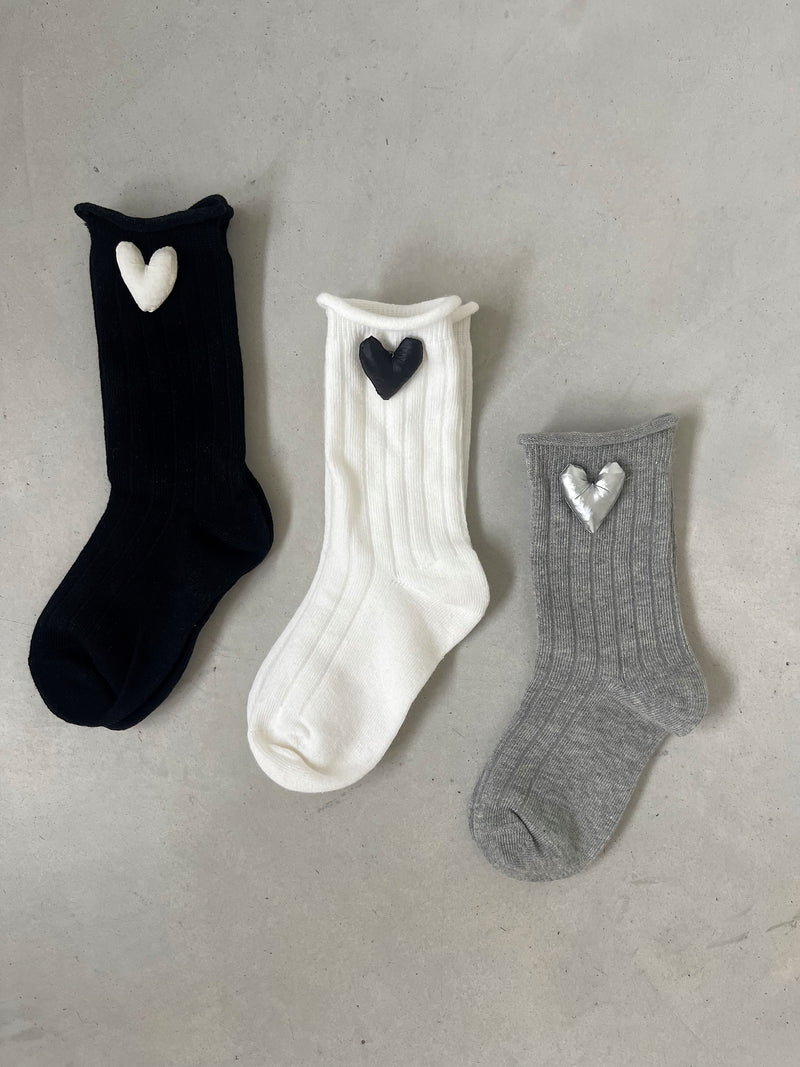 Chaussettes coeur