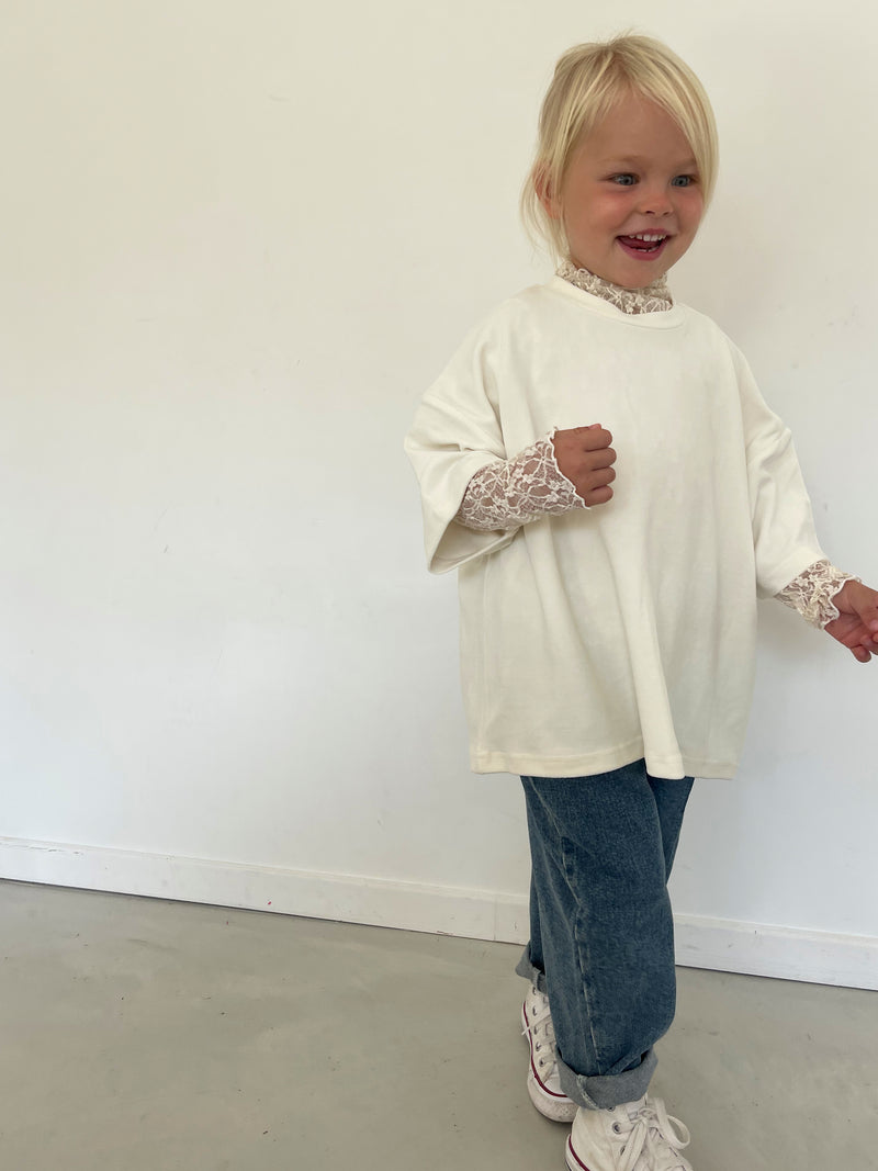 Tee Free lace écru
