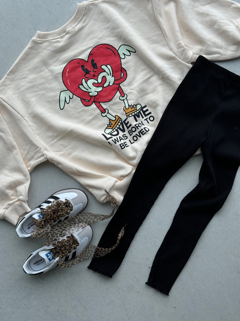 Legging new terry noir