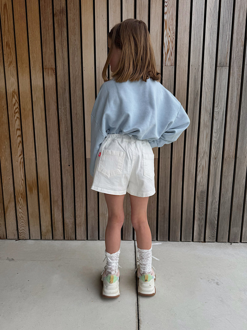 Jupe/short pocket blanc