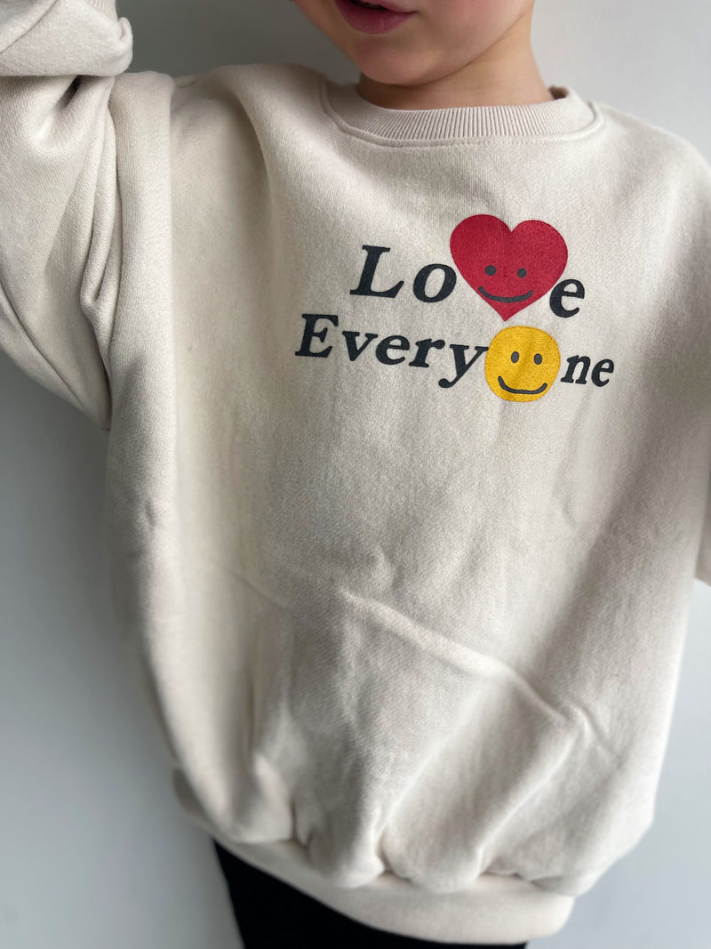 Sweat Heart Smiley beige