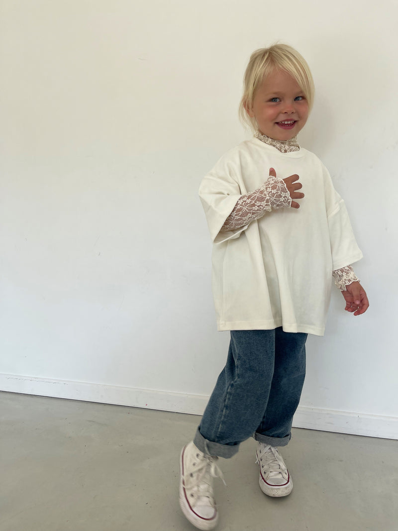Tee Free lace écru