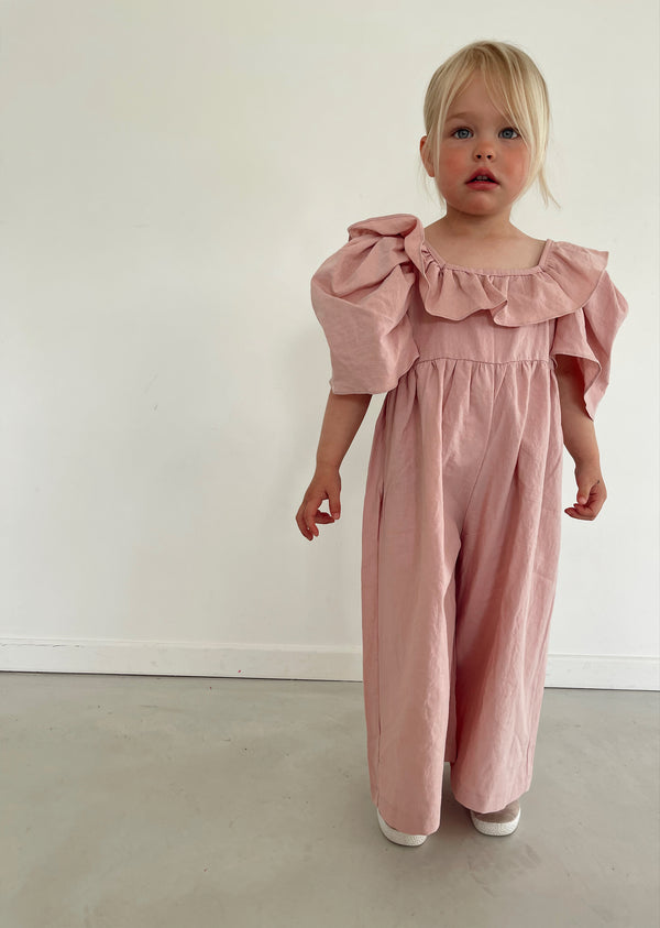 Combinaison Viviana rose