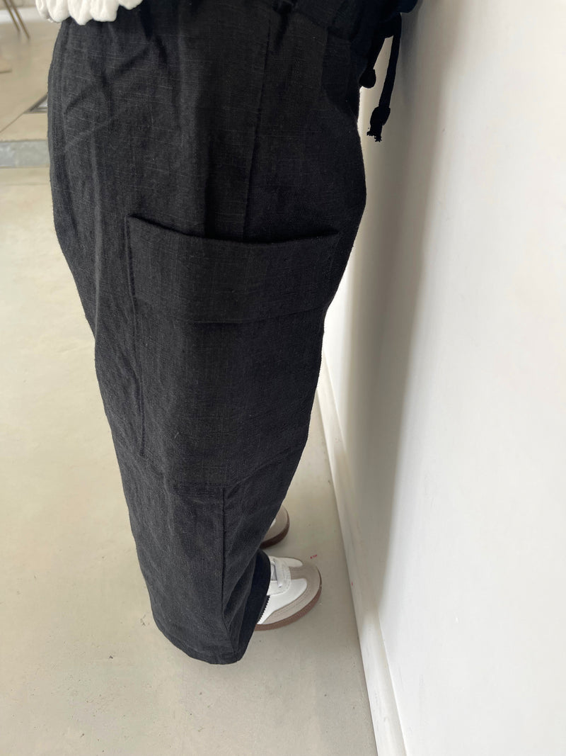Pantalon pocket black