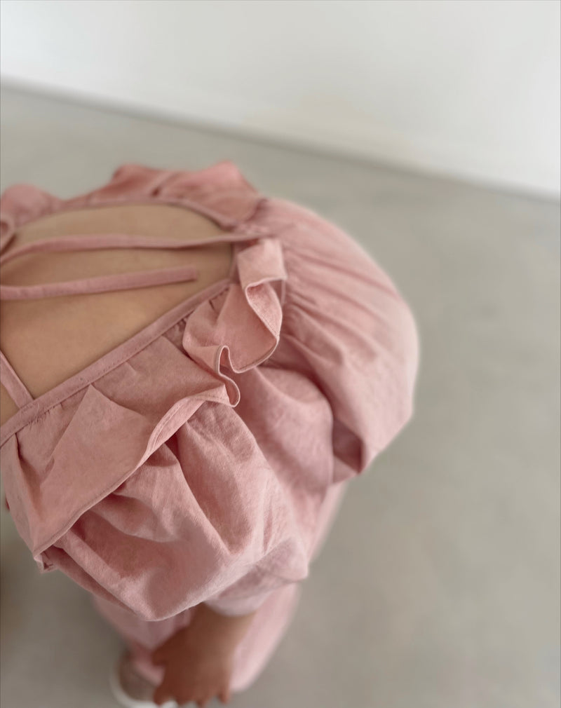 Combinaison Viviana rose