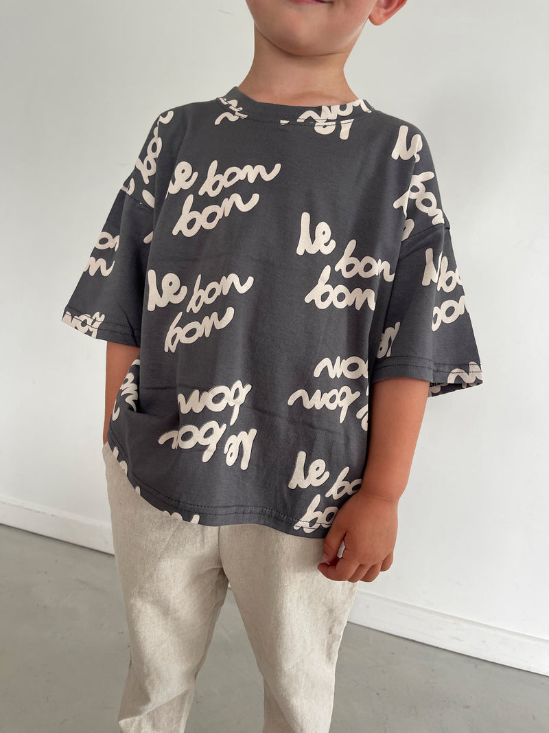 Tee Bonbon gris