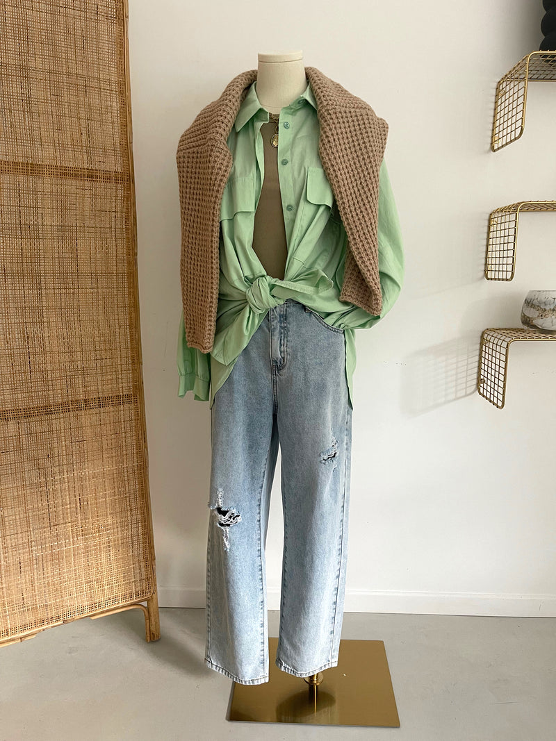 Jeans mom fit