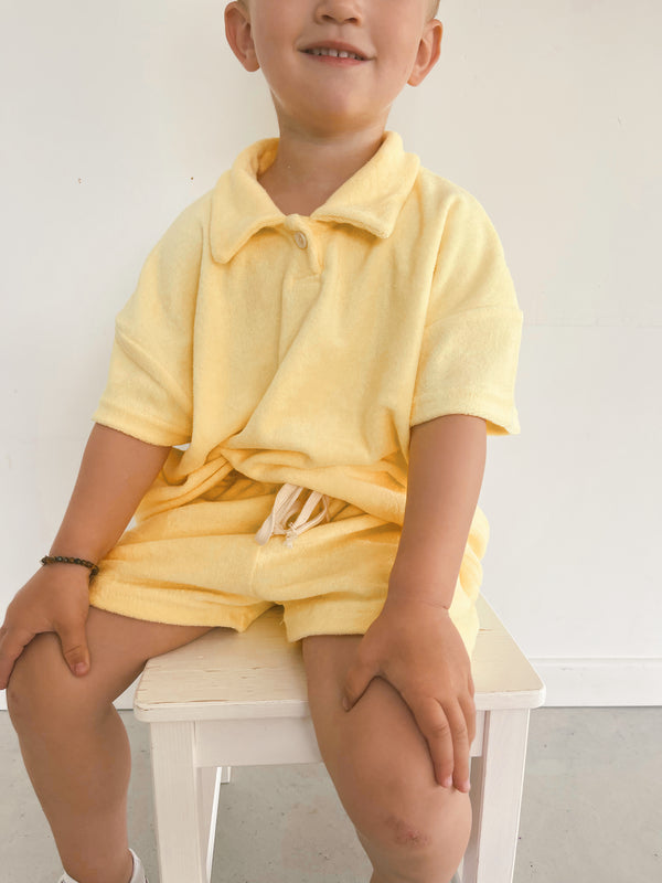 Set Terry yellow