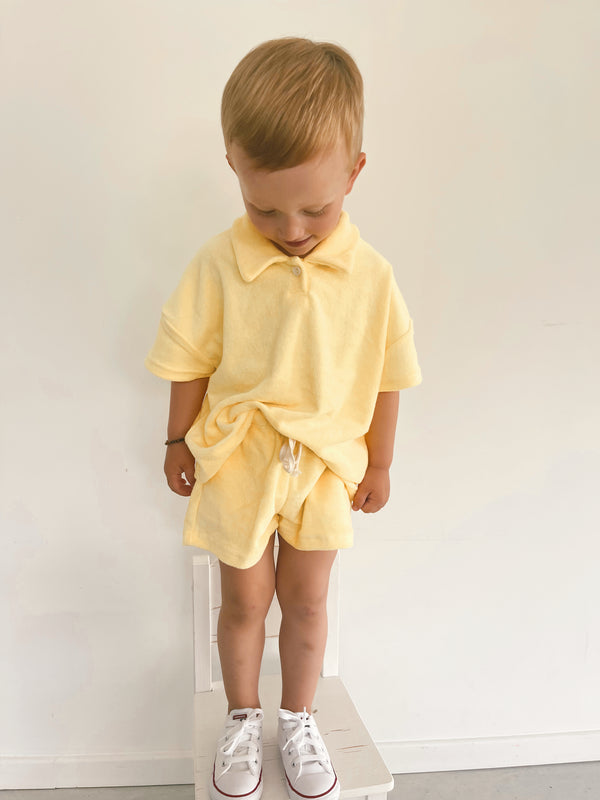 Set Terry yellow
