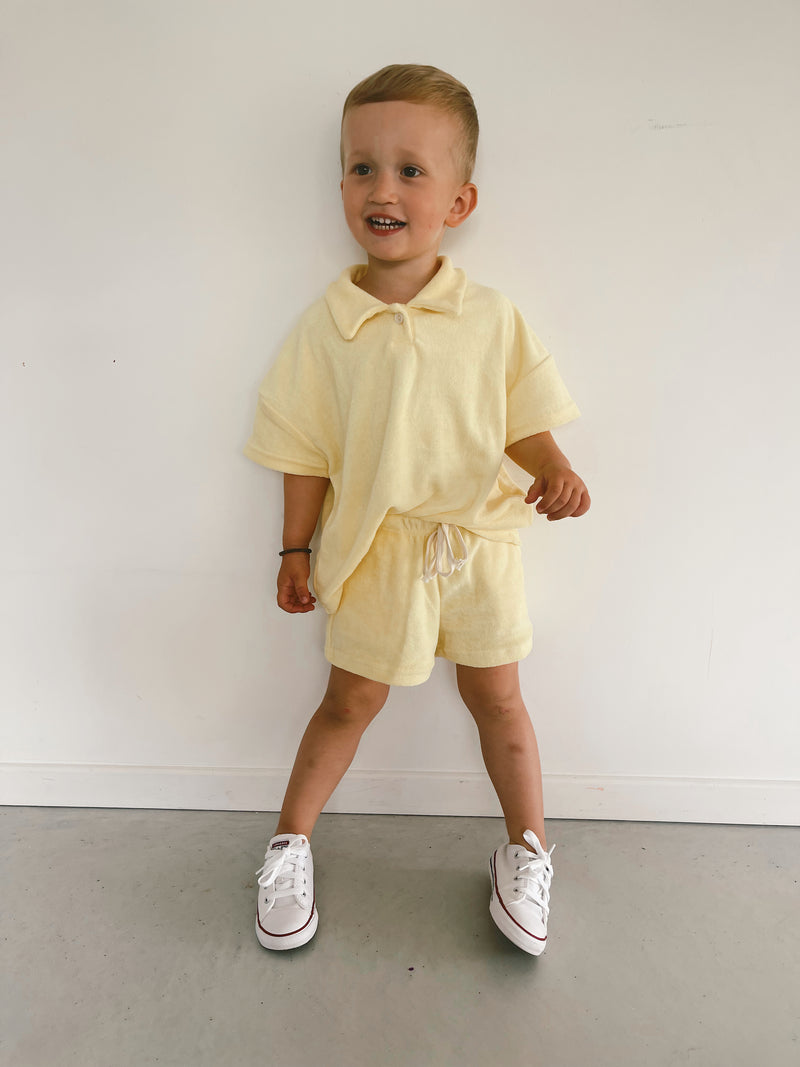 Set Terry yellow