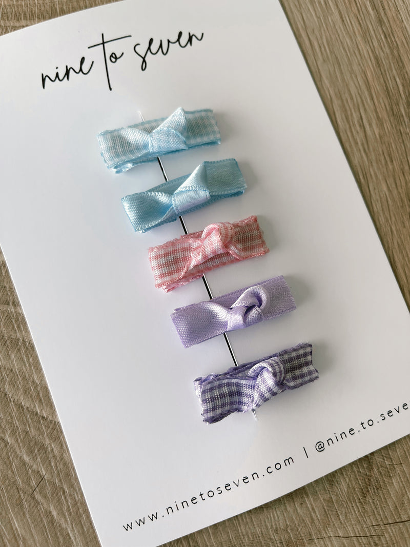 Pack of 5 summer barrettes