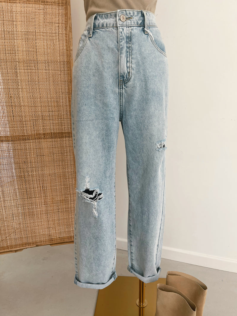 Jeans mom fit
