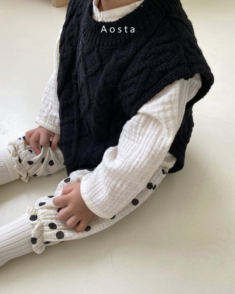 Vest Knit noir