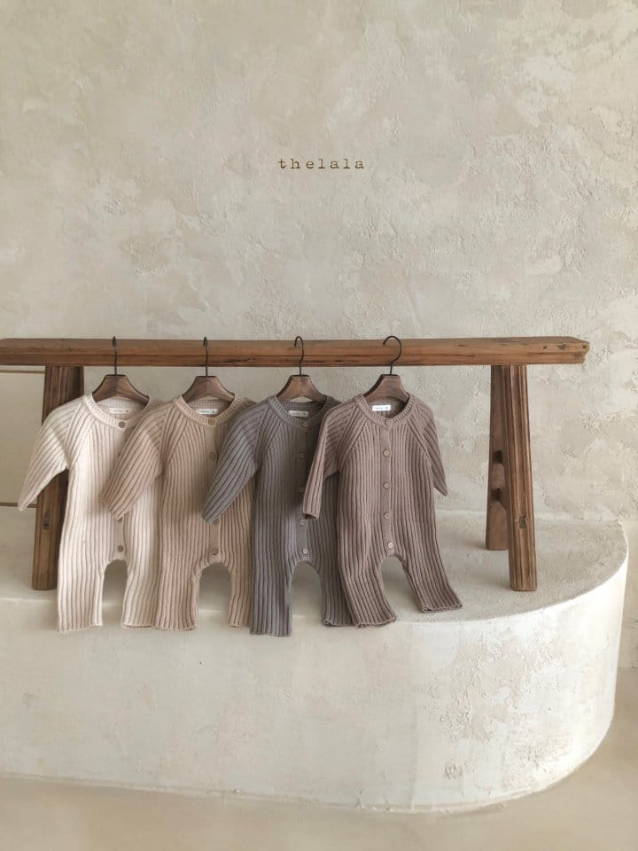 Combinaison Open Knit grise