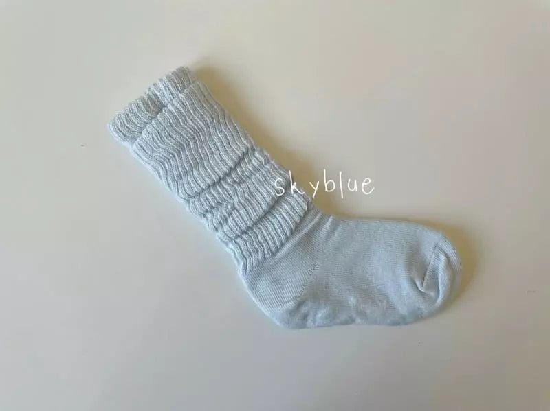 Chaussettes loose pastel