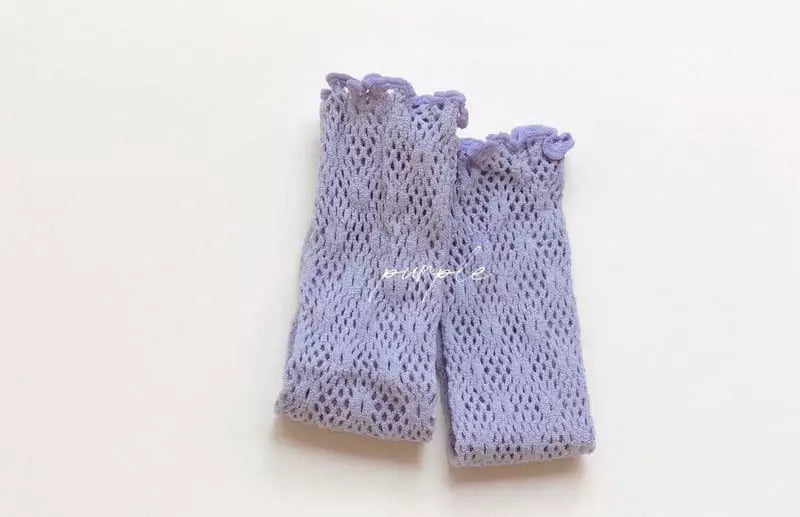 Chaussettes lace quilting