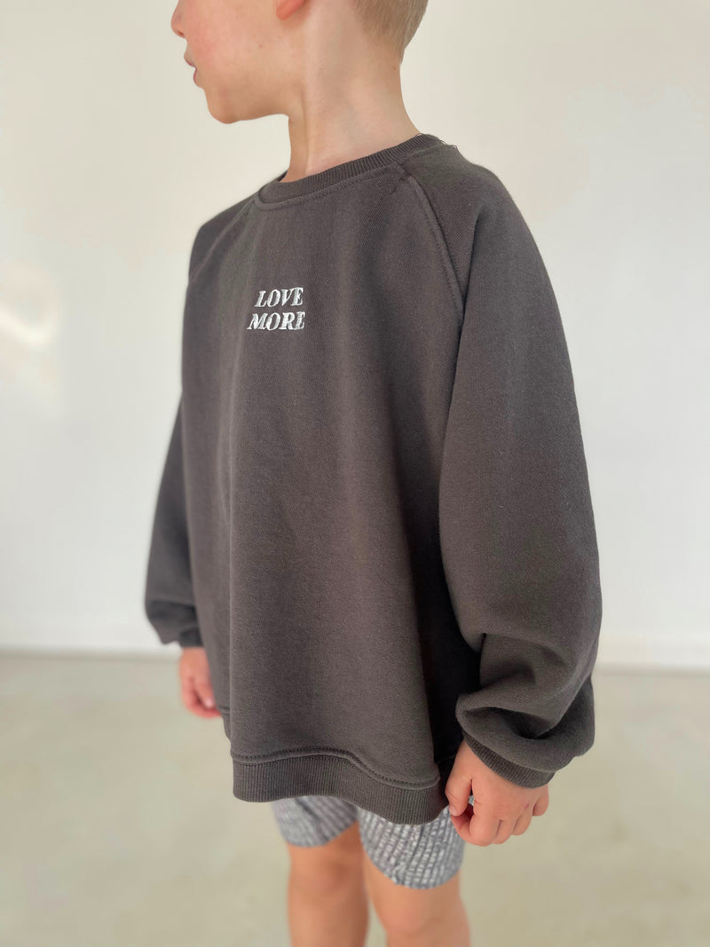 Sweat Love More dark-grey