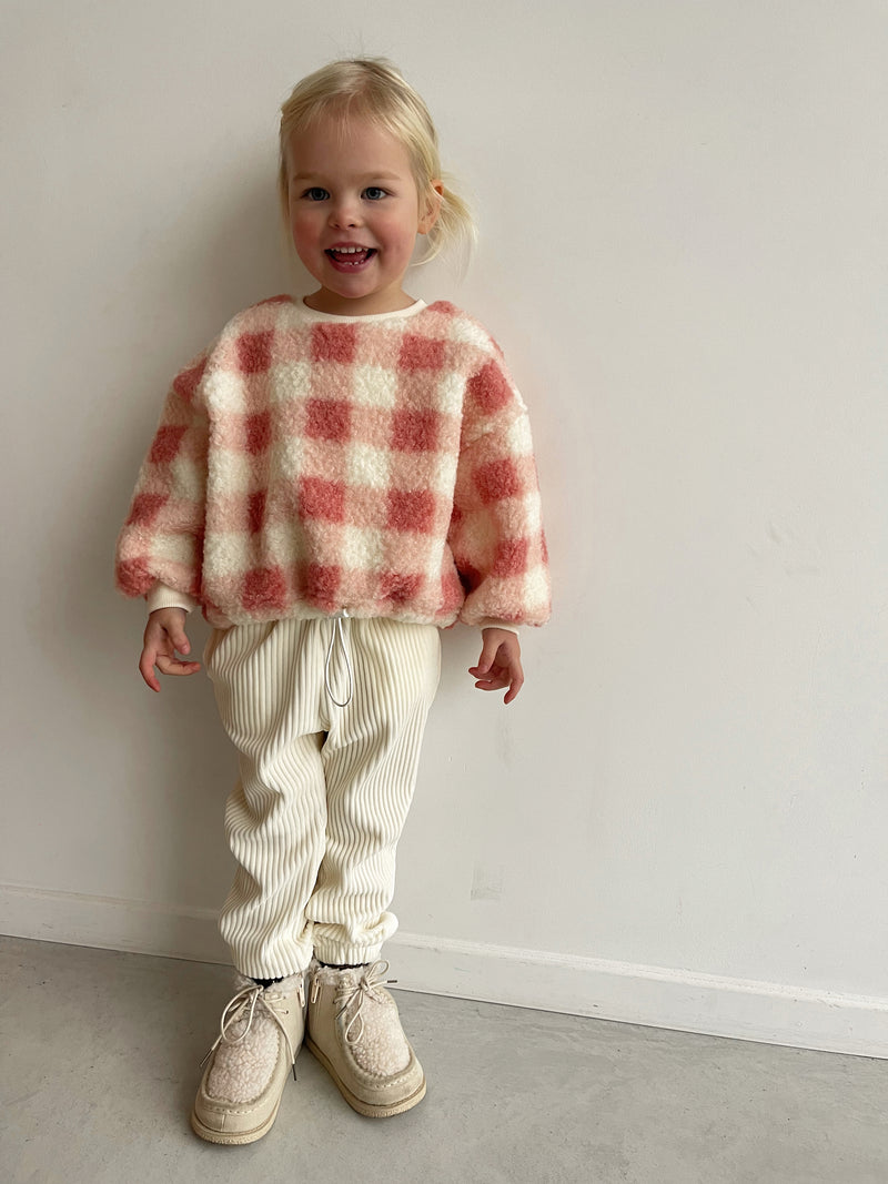 Pantalon Veloure crème