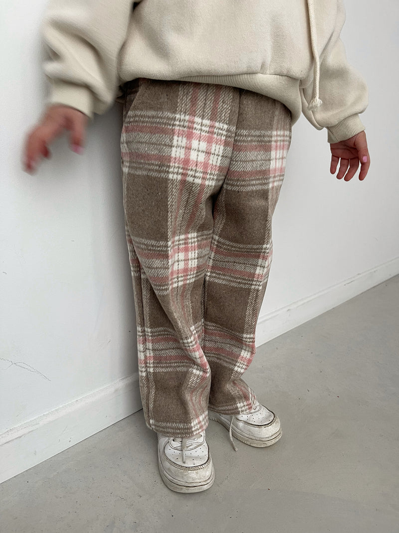 Pantalon Lowen check
