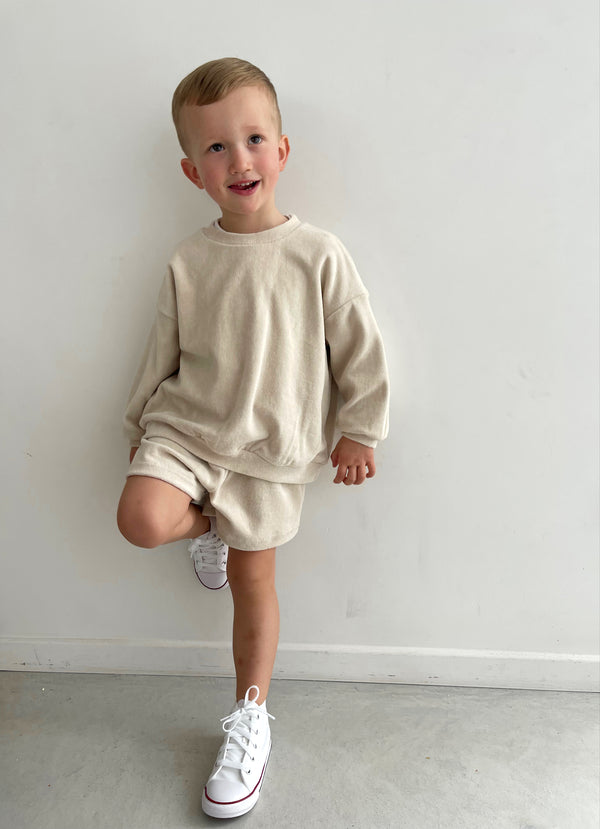 Set SS Terry light-beige