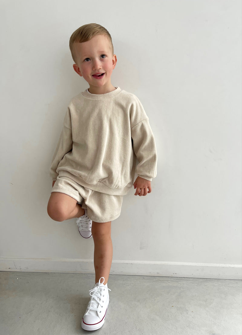 Set SS Terry light-beige