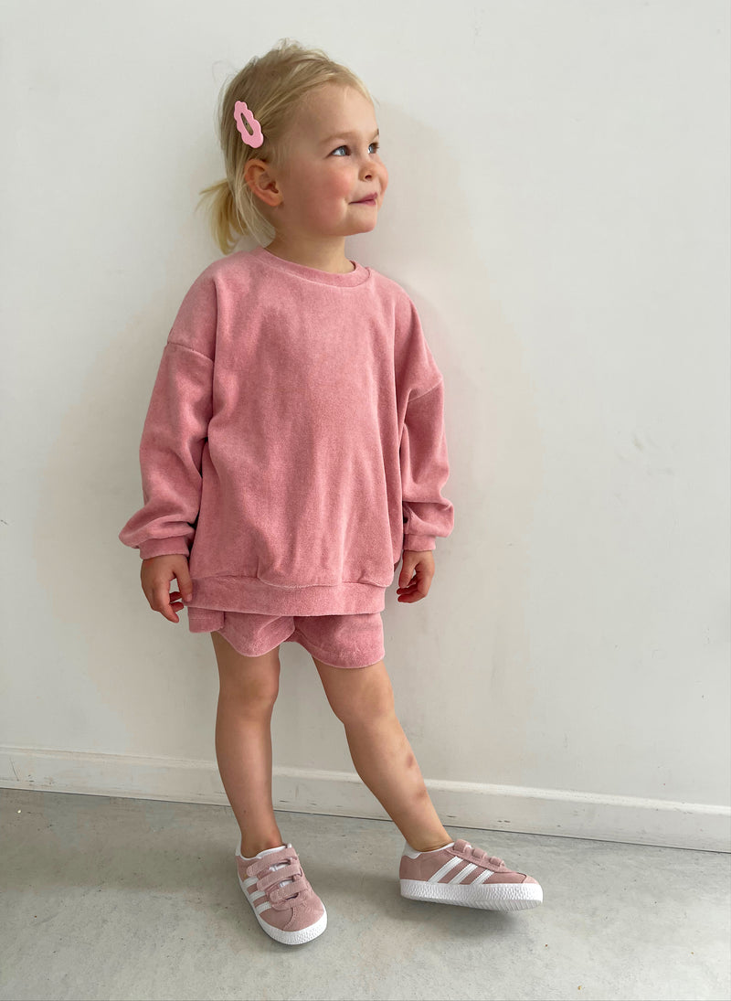 Set SS Terry indi-pink