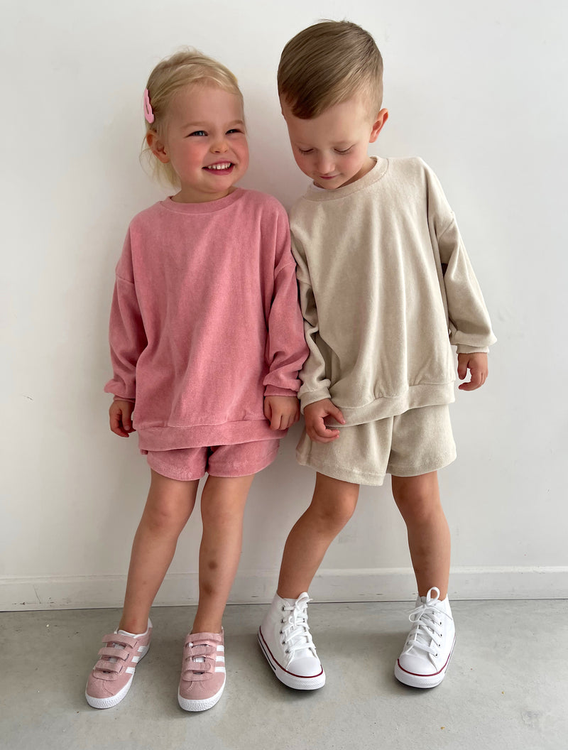 Set SS Terry light-beige