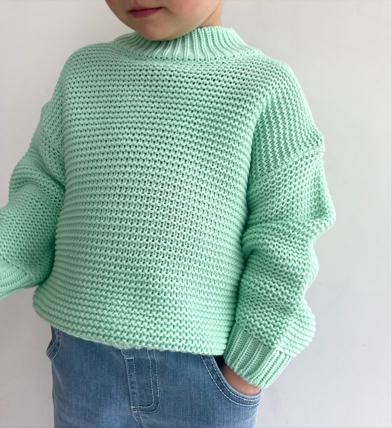 Pastel mint sweater