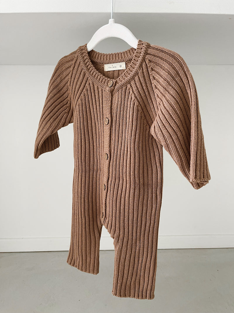 Combinaison Open Knit mocha