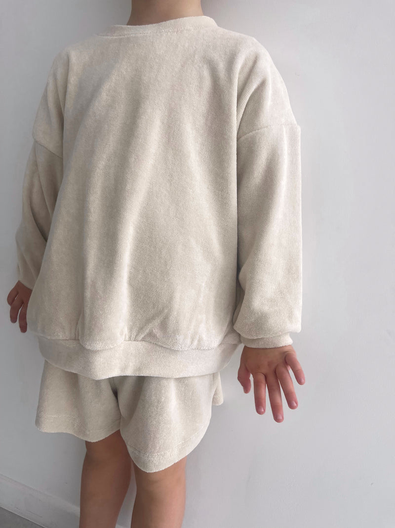 Set SS Terry light-beige