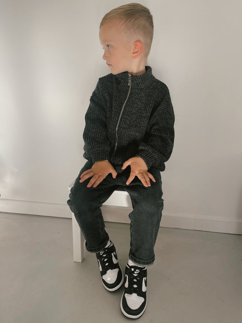Gilet zip-up Cookie dark-grey
